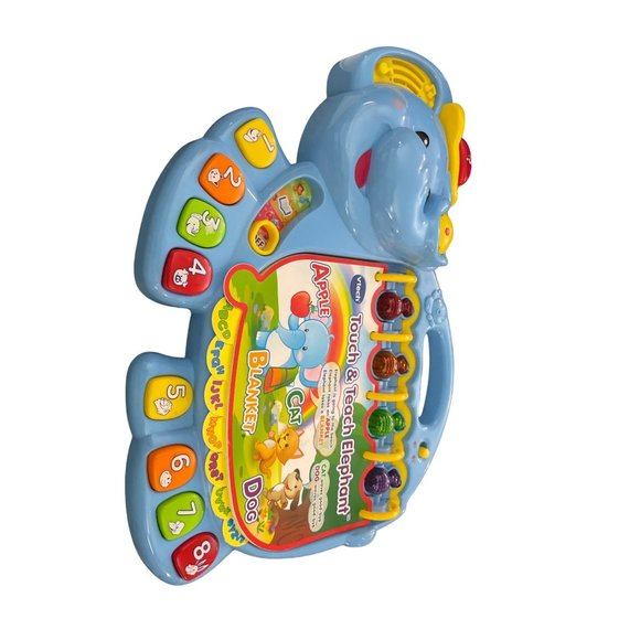 Vetch  Touch & Teach Elephant Toy - Picture 1 of 3